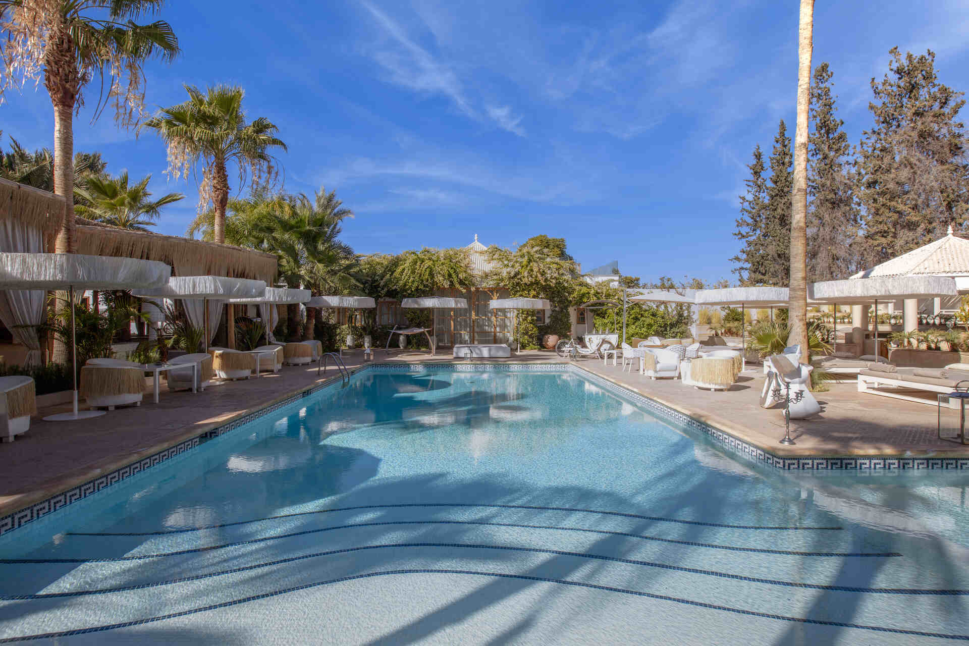 LES PALMIERS MARRAKECH piscine